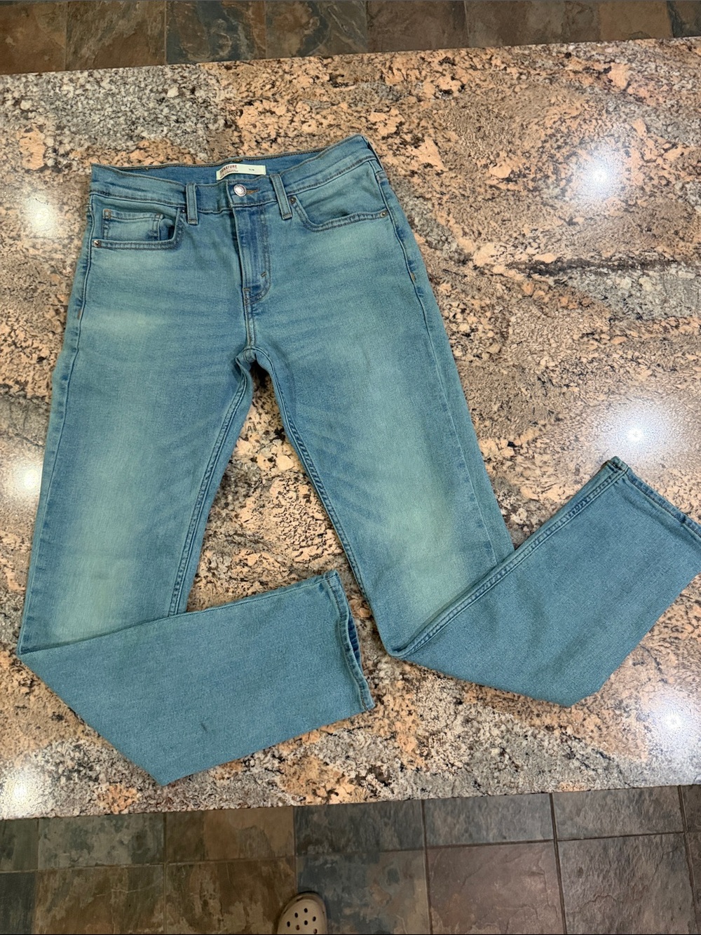 Signature by Levi Strauss Skinny Jeans in Light Blue Wash